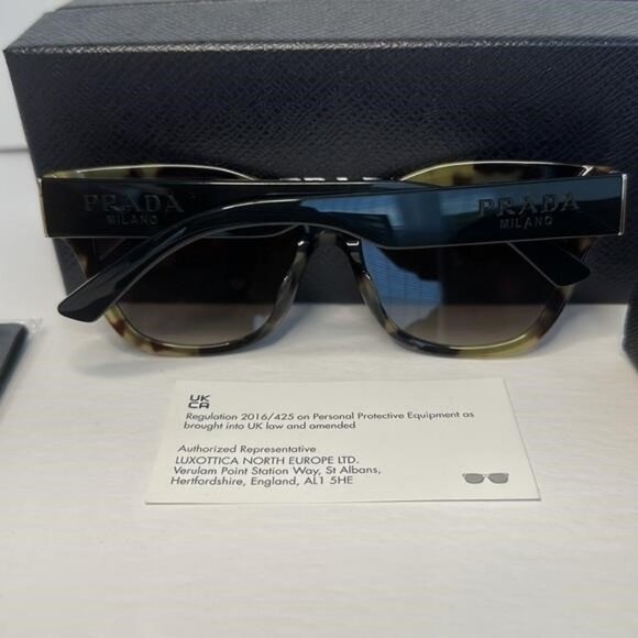 ?- New - Prada Sunglasses Prada PR 23 XSF Black/Havana Media main image 14